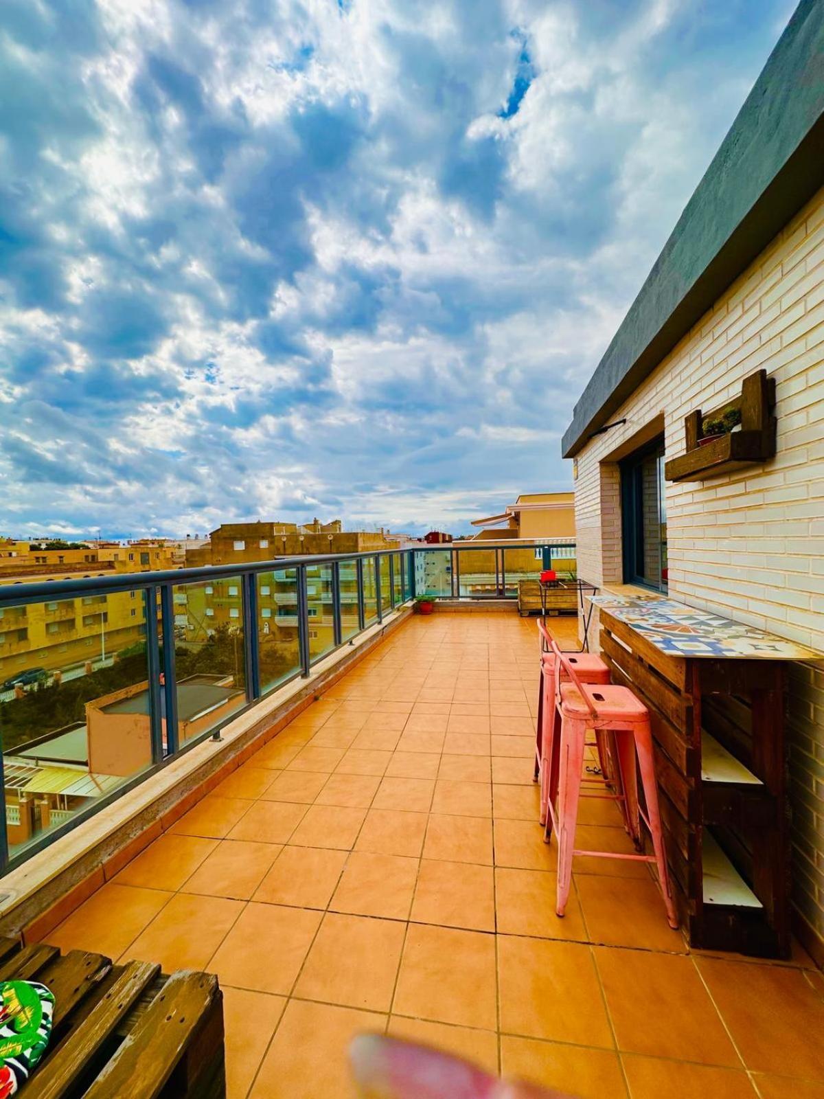 Апартаменты Attic Terrace 360 Moncofa Монкофар Экстерьер фото