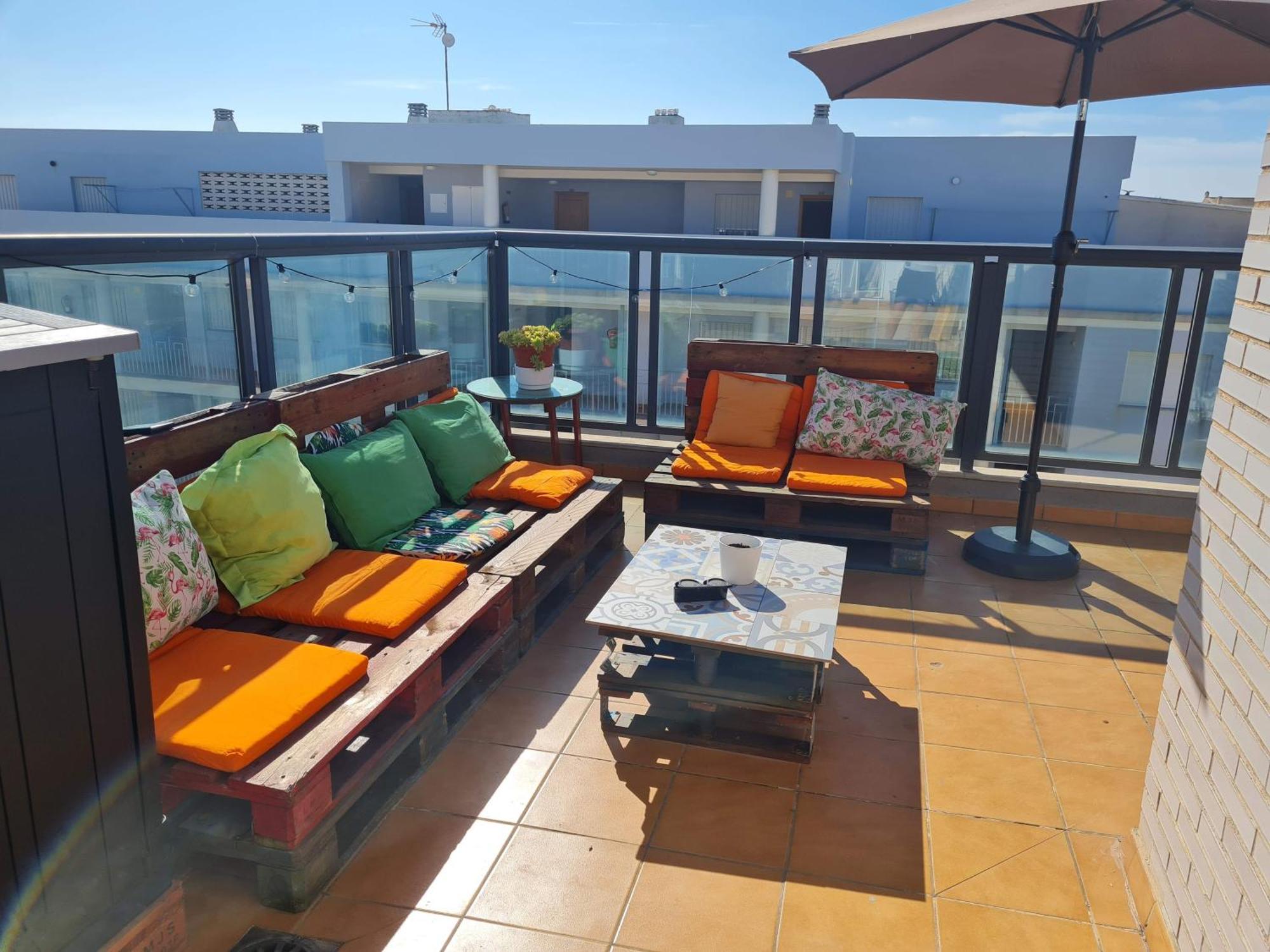 Апартаменты Attic Terrace 360 Moncofa Монкофар Экстерьер фото