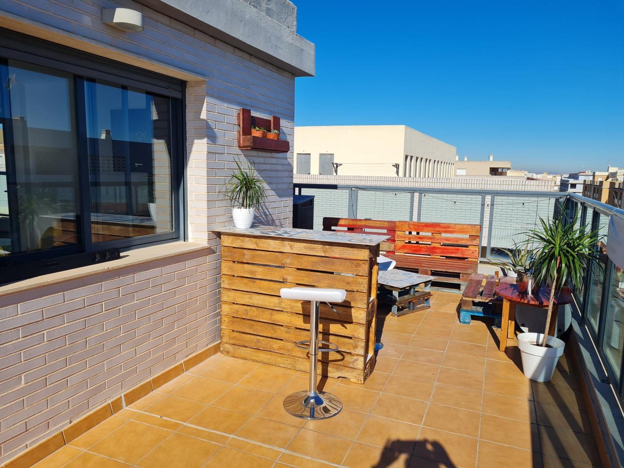 Апартаменты Attic Terrace 360 Moncofa Монкофар Экстерьер фото